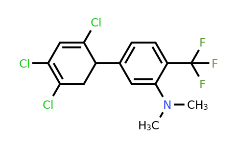 1261610-61-0 | Dimethyl-[5-(2,4,5-trichloro-cyclohexa-2,4-dienyl)-2-(trifluoromethyl)phenyl]-amine