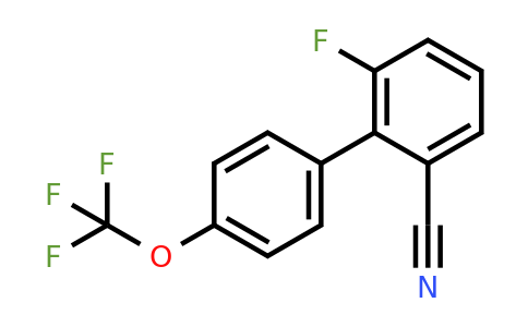 1261610-95-0 | 2-Cyano-6-fluoro-4'-(trifluoromethoxy)biphenyl
