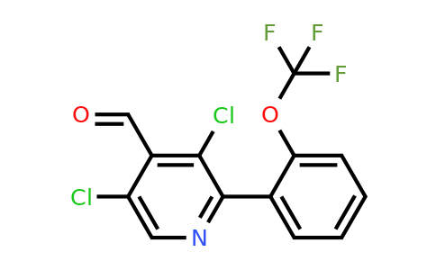 1261611-10-2 | 3,5-Dichloro-2-(2-(trifluoromethoxy)phenyl)isonicotinaldehyde