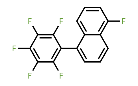 1261612-16-1 | 1-Fluoro-5-(perfluorophenyl)naphthalene