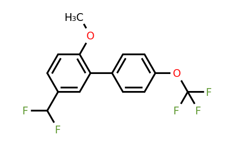 1261612-18-3 | 5-(Difluoromethyl)-2-methoxy-4'-(trifluoromethoxy)biphenyl