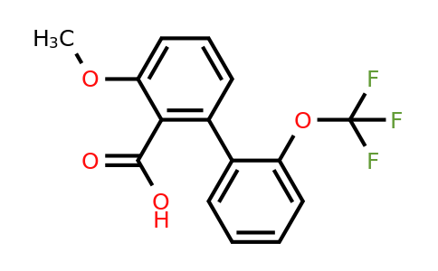 1261613-19-7 | 3-Methoxy-2'-(trifluoromethoxy)biphenyl-2-carboxylic acid