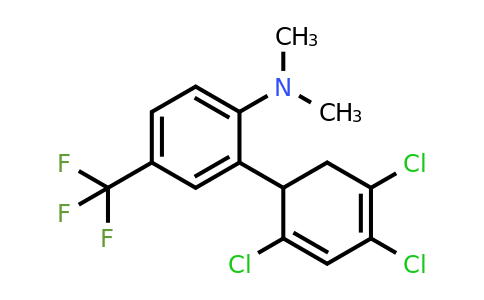 1261614-24-7 | Dimethyl-[2-(2,4,5-trichloro-cyclohexa-2,4-dienyl)-4-(trifluoromethyl)phenyl]-amine