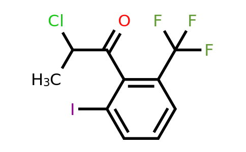 1261614-79-2 | 2-Chloro-2'-iodo-6'-(trifluoromethyl)propiophenone