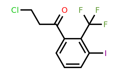 1261614-83-8 | 3-Chloro-3'-iodo-2'-(trifluoromethyl)propiophenone