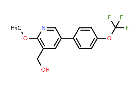 1261614-99-6 | 2-Methoxy-5-(4-(trifluoromethoxy)phenyl)pyridine-3-methanol
