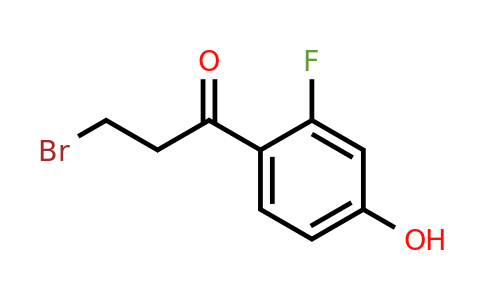 1261615-00-2 | 3-Bromo-2'-fluoro-4'-hydroxypropiophenone