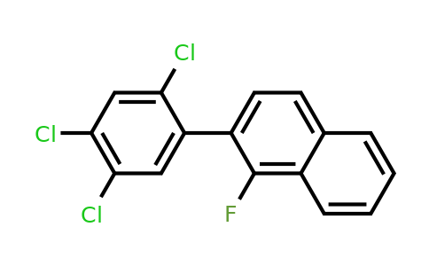 1261615-02-4 | 1-Fluoro-2-(2,4,5-trichlorophenyl)naphthalene