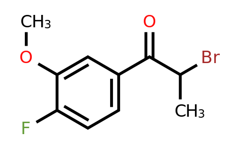 1261615-08-0 | 2-Bromo-4'-fluoro-3'-methoxypropiophenone