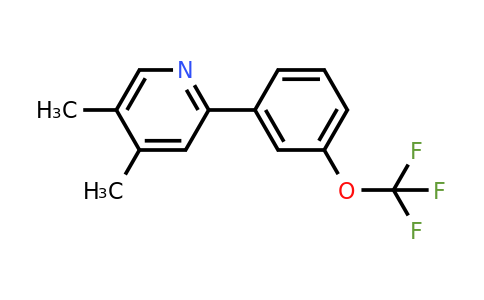 1261615-22-8 | 4,5-Dimethyl-2-(3-(trifluoromethoxy)phenyl)pyridine