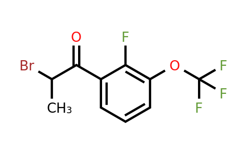 1261615-49-9 | 2-Bromo-2'-fluoro-3'-(trifluoromethoxy)propiophenone