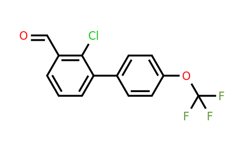1261615-69-3 | 2-Chloro-4'-(trifluoromethoxy)biphenyl-3-carboxaldehyde