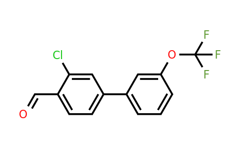 1261615-77-3 | 3-Chloro-3'-(trifluoromethoxy)biphenyl-4-carboxaldehyde