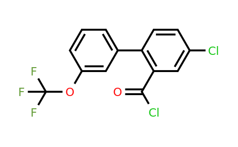 1261615-81-9 | 4-Chloro-3'-(trifluoromethoxy)biphenyl-2-carbonyl chloride