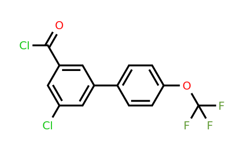 1261615-88-6 | 5-Chloro-4'-(trifluoromethoxy)biphenyl-3-carbonyl chloride