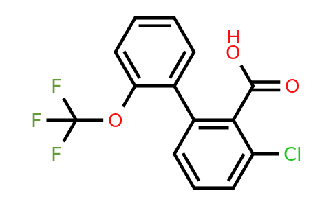 1261615-97-7 | 3-Chloro-2'-(trifluoromethoxy)biphenyl-2-carboxylic acid