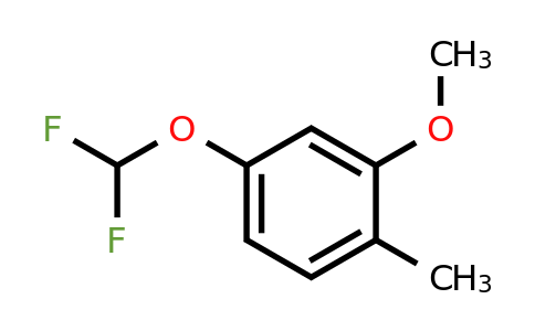 1261616-09-4 | 4-(Difluoromethoxy)-2-methoxytoluene