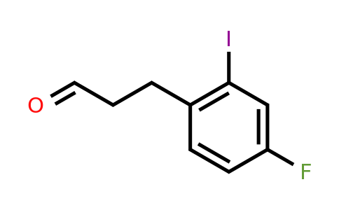 1261616-28-7 | 3-(4'-Fluoro-2'-iodophenyl)propionaldehyde