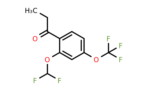 1261616-31-2 | 2'-(Difluoromethoxy)-4'-(trifluoromethoxy)propiophenone