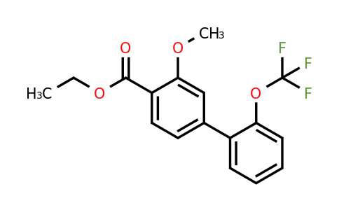 1261616-36-7 | Ethyl 3-methoxy-2'-(trifluoromethoxy)biphenyl-4-carboxylate