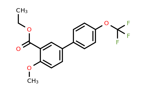 1261616-41-4 | Ethyl 4-methoxy-4'-(trifluoromethoxy)biphenyl-3-carboxylate