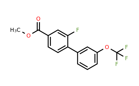 1261616-51-6 | Methyl 2-fluoro-3'-(trifluoromethoxy)biphenyl-4-carboxylate