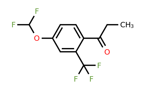 1261616-55-0 | 4'-(Difluoromethoxy)-2'-(trifluoromethyl)propiophenone