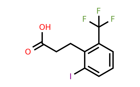 1261617-55-3 | 3-(2'-Iodo-6'-(trifluoromethyl)phenyl)propionic acid