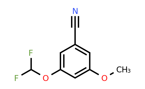 1261618-01-2 | 3-Cyano-5-(difluoromethoxy)anisole