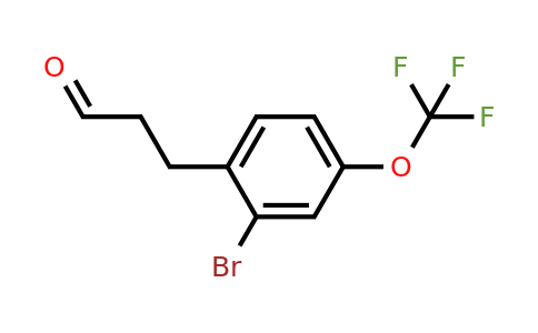 1261618-15-8 | 3-(2'-Bromo-4'-(trifluoromethoxy)phenyl)propionaldehyde