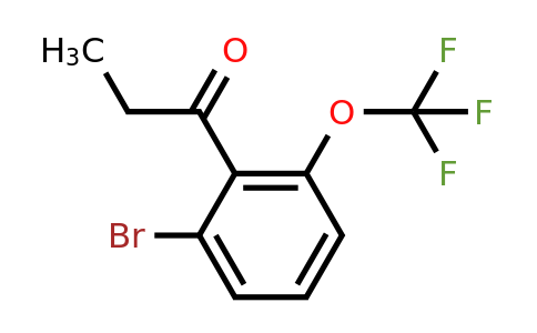 1261618-19-2 | 2'-Bromo-6'-(trifluoromethoxy)propiophenone