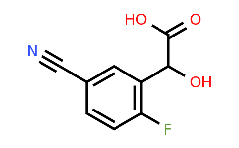 1261618-20-5 | 5-Cyano-2-fluoromandelic acid