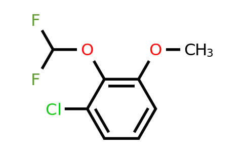 1261618-33-0 | 3-Chloro-2-(difluoromethoxy)anisole