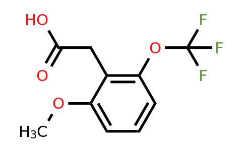 1261618-38-5 | 2-Methoxy-6-(trifluoromethoxy)phenylacetic acid