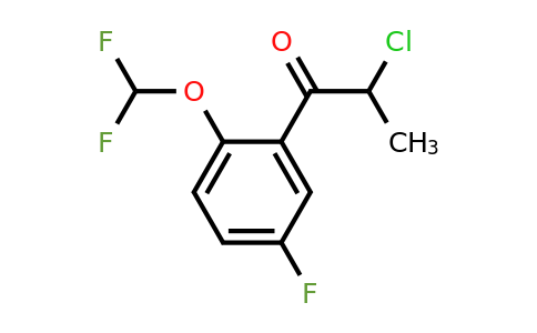 1261618-41-0 | 2-Chloro-2'-(difluoromethoxy)-5'-fluoropropiophenone