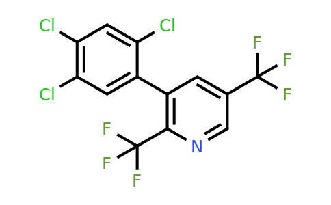 1261618-64-7 | 2,5-Bis(trifluoromethyl)-3-(2,4,5-trichlorophenyl)pyridine