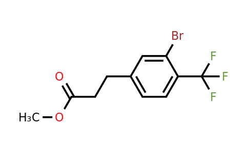1261619-28-6 | Methyl 3-(3'-bromo-4'-(trifluoromethyl)phenyl)propionate