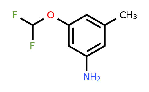 1261619-48-0 | 3-Amino-5-(difluoromethoxy)toluene