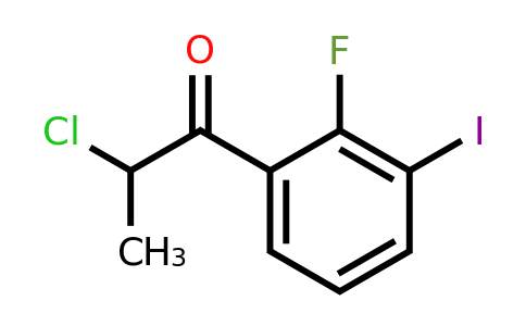 1261619-67-3 | 2-Chloro-2'-fluoro-3'-iodopropiophenone