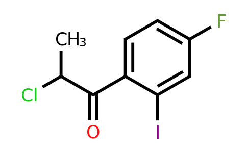 1261619-72-0 | 2-Chloro-4'-fluoro-2'-iodopropiophenone