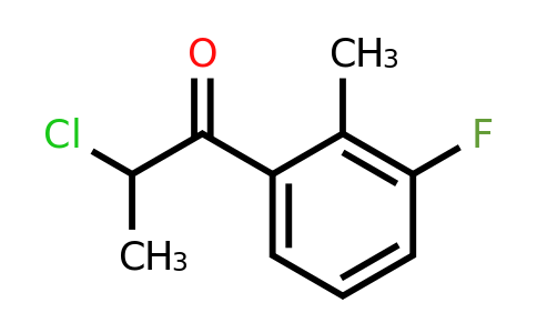 1261619-84-4 | 2-Chloro-3'-fluoro-2'-methylpropiophenone
