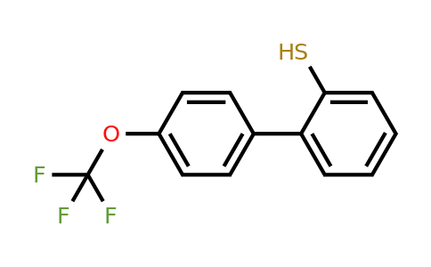 1261619-90-2 | 2-Mercapto-4'-(trifluoromethoxy)biphenyl