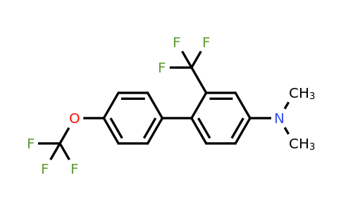 1261620-43-2 | Dimethyl-(4'-(trifluoromethoxy)-2-(trifluoromethyl)biphenyl-4-yl)-amine
