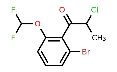 1261620-46-5 | 2'-Bromo-2-chloro-6'-(difluoromethoxy)propiophenone