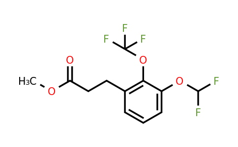 1261620-47-6 | Methyl 3-(3'-(difluoromethoxy)-2'-(trifluoromethoxy)phenyl)propionate