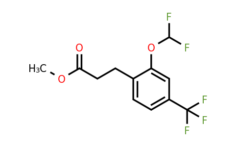 1261620-54-5 | Methyl 3-(2'-(difluoromethoxy)-4'-(trifluoromethyl)phenyl)propionate