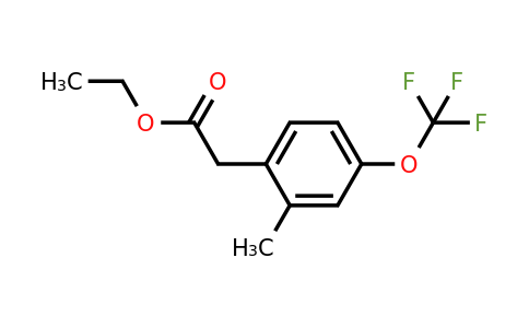 1261620-82-9 | Ethyl 2-methyl-4-(trifluoromethoxy)phenylacetate