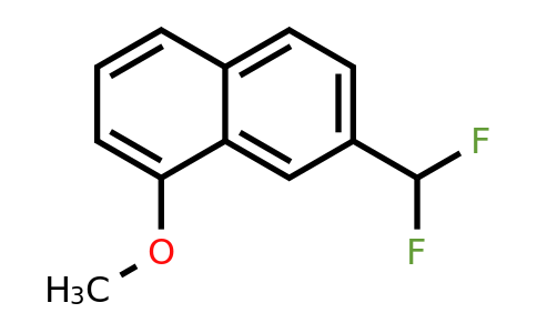 1261621-09-3 | 2-(Difluoromethyl)-8-methoxynaphthalene