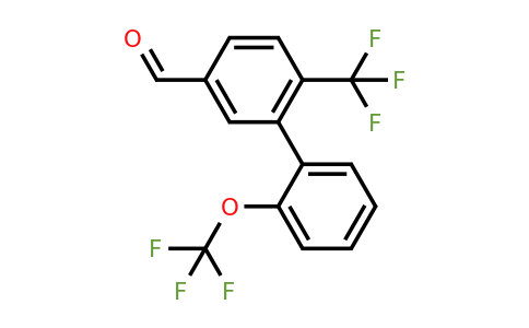1261621-12-8 | 2'-(Trifluoromethoxy)-6-(trifluoromethyl)biphenyl-3-carboxaldehyde