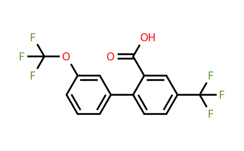 1261621-28-6 | 3'-(Trifluoromethoxy)-4-(trifluoromethyl)biphenyl-2-carboxylic acid